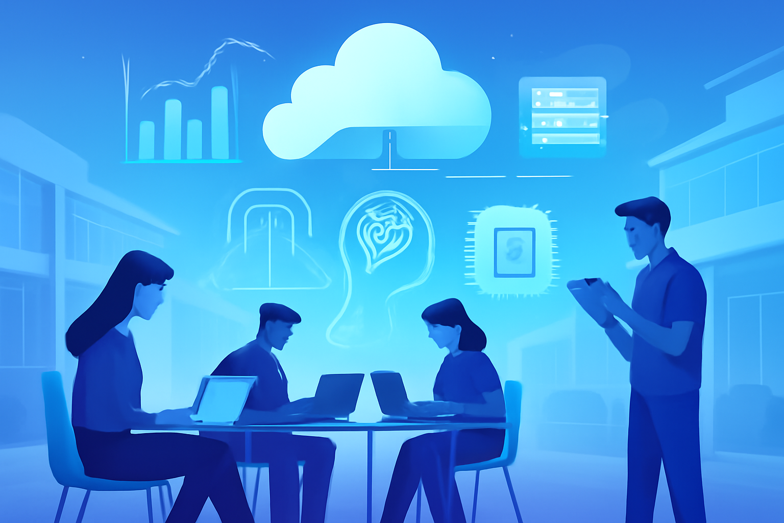 The cost of upgrading computer labs is too high as compared to Cloud labs